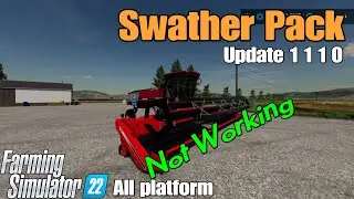 Swather Pack  / FS22   UPDATE / Maps need to be configured to use this mod