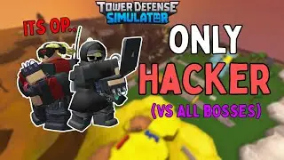 HACKER vs ALL MAIN Bosses + support | TDS