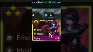 All Emo 3 Star ⭐⭐⭐ | TFT Set 10  #tft #tftset10 #shorts