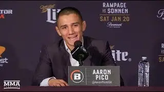 Bellator 192: Aaron Pico Post-Fight Press Conference - MMA Fighting