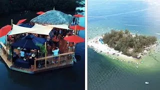 Вы могли бы стать владельцем острова из пивных банок за 1000 долларов