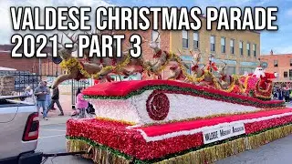 Valdese NC Christmas Parade 2021 - PART 3