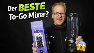 BlendyGo 3 Review ⚡ Kabelloser Mixer im Härtetest + 30 % Rabatt Code colinunddennis  Bar Blender