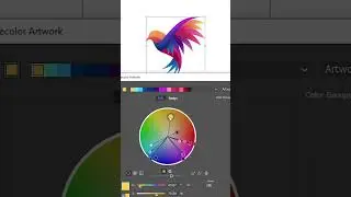 How to Recolor Artwork Fast in Adobe Illustrator #illustrator #kukkgraphic