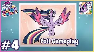 👉 My Little Pony: Color by Magic 🎨🦄 | Full Gameplay Walkthrough | Part 4 | VIP | Games 4 Kids!