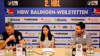 Pressekonferenz zum Spiel HBW Balingen-Weilstetten vs. HSG Krefeld Niederrhein