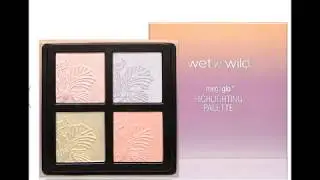 Wet n Wild Mega Glo Highlighting palette info