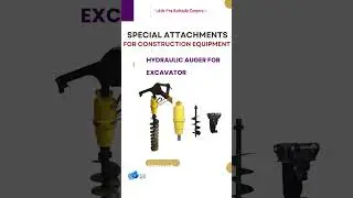 Special Attachments for Construction Equipment | Hydraulic Attachments for Excavators & Cranes#fyp