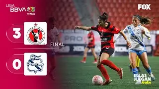 XOLOS 3-0 PUEBLA | RESUMEN | LIGA MX FEMENIL | CLAUSURA 2026 | JORNADA 6