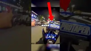 Wheelie Crash Police Chase Escape! 😨 Credit: @5star_450
