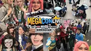 we went to megacon birmingham 2025!!!! | Con Vlog