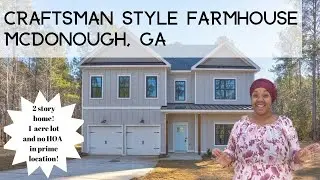 New Homes in McDonough, GA | 1 Acre Lot | No HOA | Price Reduced | New Homes Around Atlanta, GA