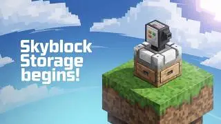 Запуск Refined Storage &mdash; Project Ozone Reborn! (Серия Skyblock #6)