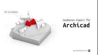 Import Geodata to ArchiCAD (.3dm Rhino)