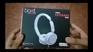 Boat Bassheads 900 Headphone Unboxing and Review