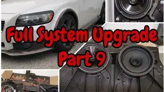 Volvo C30 2007 Full Custom Sound System Upgrade. Rear Speaker Upgrade. Part 9.