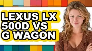 Lexus LX 500D vs G Wagon - Full Comparison