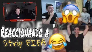 REACCIONANDO a STRIP FIFA de DJMARIIO - FRAN MG - TOBBALINK *DEMASIADAS RISAS 😂*