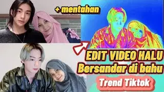 HOW TO EDIT THE TIKTOK TREND OF LEANING ON JUNGKOOK BTS AND HYUNJIN STRAY KIDS' SHOULDERS (DELUSI...