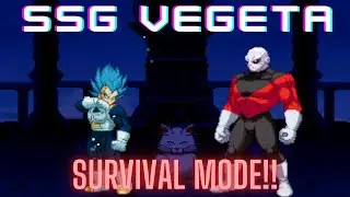 Trial and Error with SSG Vegeta | Hyper Dragon Ball Z -Survival Mode