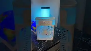 Portable Air Conditioner Fan, 4 in 1 Personal Mini Cooling Fan with Water Mist Spray.#gadgets#amazon
