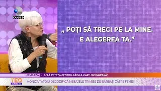 Teo Show(15.11.2021) - MONICA TATOIU decodifica mesajele trimise de barbati catre femei!