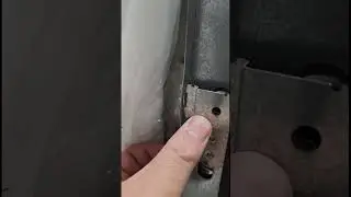 KitchenAid metal brackets clips when removing dishwasher