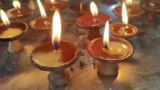 Tranquil Temple Chimes with Butter Lamp