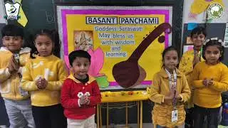 Celebrated Basant Panchami at BRGS