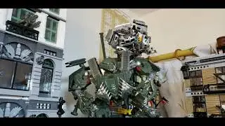 Transformers 2007 Jazz transform vs Brawl stop motion MPM 09 Takara Tomy Hasbro review Optimus Prime