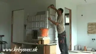 Stavba kachlovej pece
