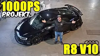 R8 V10 1000PS Projekt mit Audi Sport Aerokit / gepfeffert V4 mit HLS4 + UVM