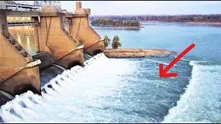 The most dangerous dam on the Ohio river, produces tons of fall catfish