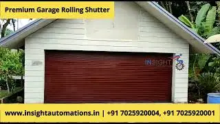 Automatic Garage Rolling Shutter #insightautomations