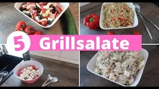 EINFACHE & SCHNELLE GRILLSALATE| SOMMERLICHE GRILLBEILAGEN| UNSERE TOP 5| Fr&auml;ulein Jasmin