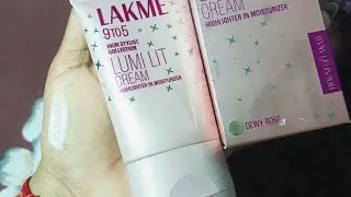 Lakme lumi cream 💗 dewy rose review (Unboxing) 