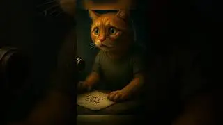 Lost Gem Pursuit: Hyper-Realistic Cat Noir Short Film | Animation #cat #ai #catlovers #story