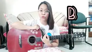 How to play B major chord | Tagalog Guitar Tutorial