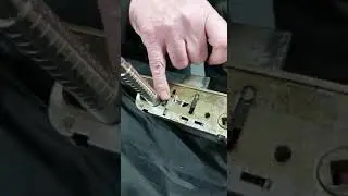 026 Открытие неисправного механизма GU старого образца