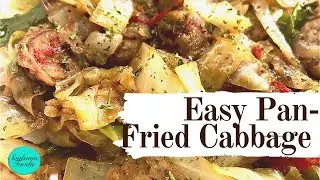 FRIED CABBAGE recipe | KETO RECIPES | EASY Low Carb (Keto) Fried Cabbage | LOW CARB