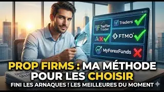 Ma méthode pour toujours choisir les BONNES propfirms du moment
