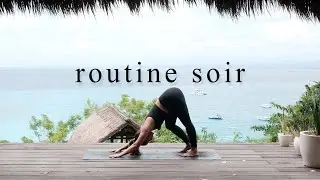 Routine du soir: yoga doux pour se préparer à dormir