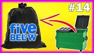 Five Below Dumpster Diving Haul 2018 GIANT Bag! Night 14