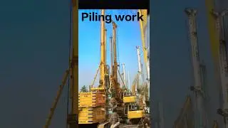 piling work #shorts #piling #srilanka