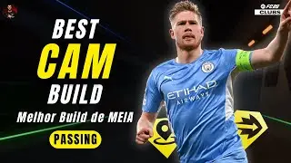 A Melhor Build de MEIA (Com foco em PASSE) | FC 25 CLUBS (Build de MEIA META - NIVEL 100, 120)