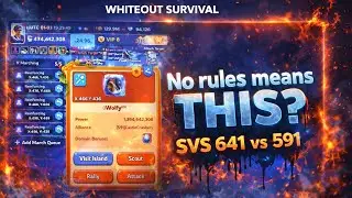 SVS 622 vs 591 &mdash; They said &ldquo;NO RULES&rdquo;, Whiteout Survival