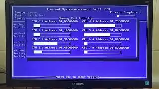 Системник hp-dell hybrid - pre boot system assessment