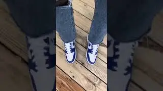 Nike Dunk High Kentucky on feet | #Nikedunkhigh #kentucky