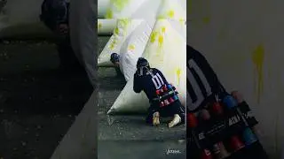 This is why you always keep your gun up. ⁣⁣Enjoy paintball. ⁣⁣#paintball #shorts