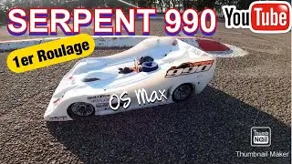 🔥JULIEN REVIENT sur SERPENT 990 VIPER - MOTEUR OS MAX R21 JUSTE RODE 🔥